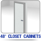 48" Closet Cabinets