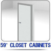 59" Closet Cabinets
