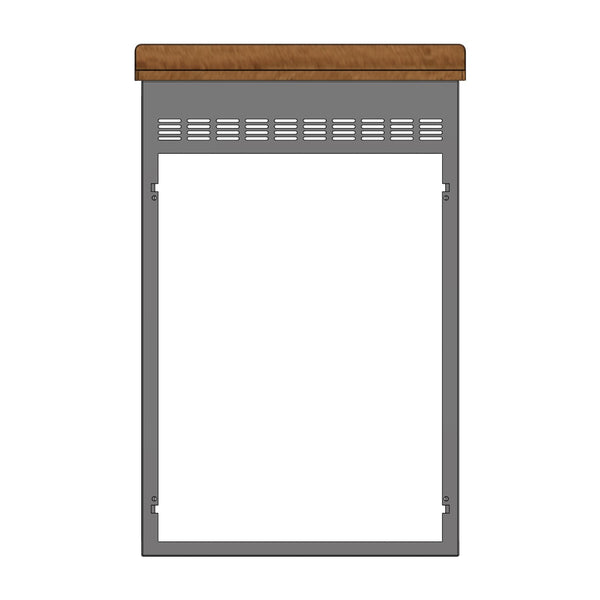 48in Galley - Isotherm 130 Fridge Base Cabinet - RB Components