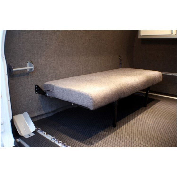 58&quot; Folding Bench Seat - Charcoal Cloth