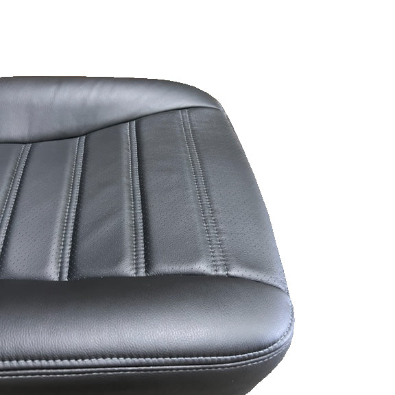 Leather Driver Side Reclining Commuter Seat