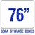 76" Under Sofa Storage Boxes