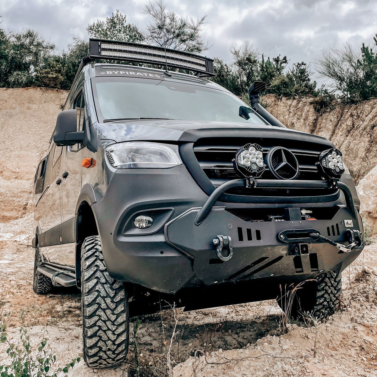 CAtuned Off-Road 2019+ Sprinter Front Bumper