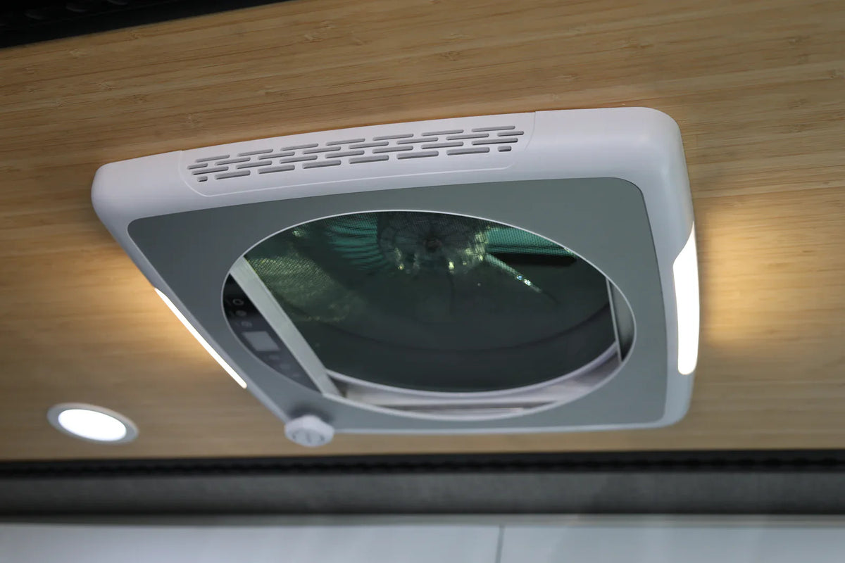 ProBreeze Vent System Brushless Roof Fan - Black Dome