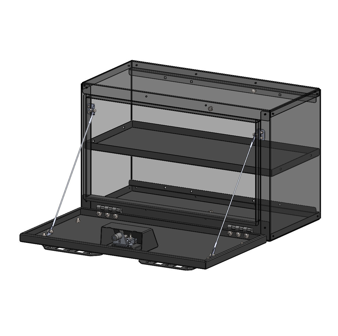 Rear Door Storage Box - Horizontal Shelf