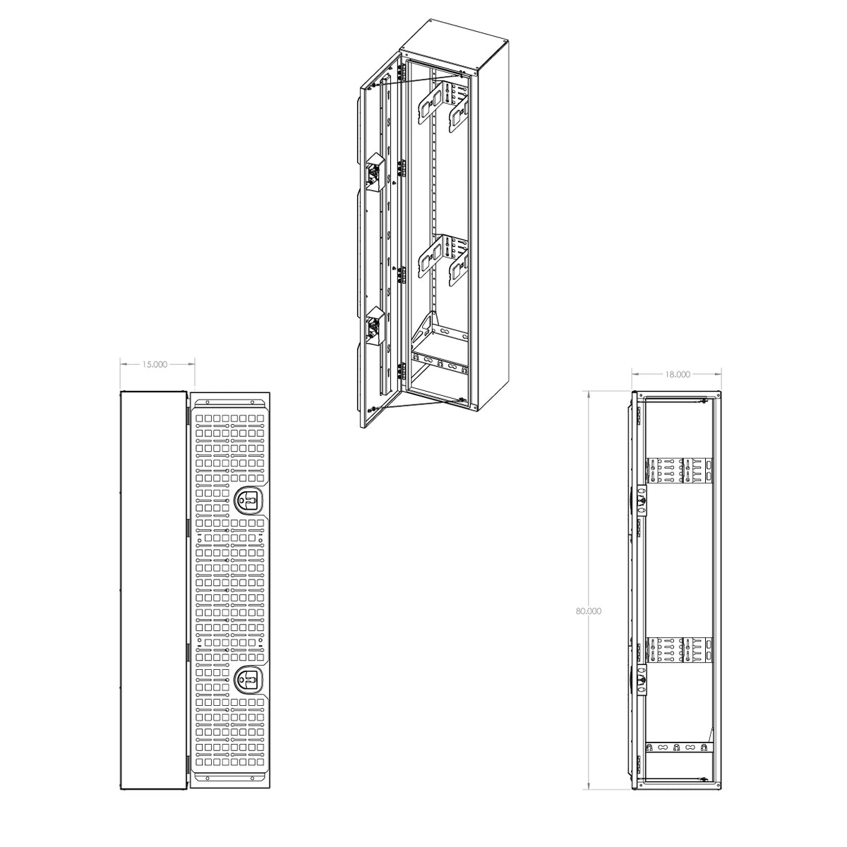 Rear Door Storage Box - Ski Box