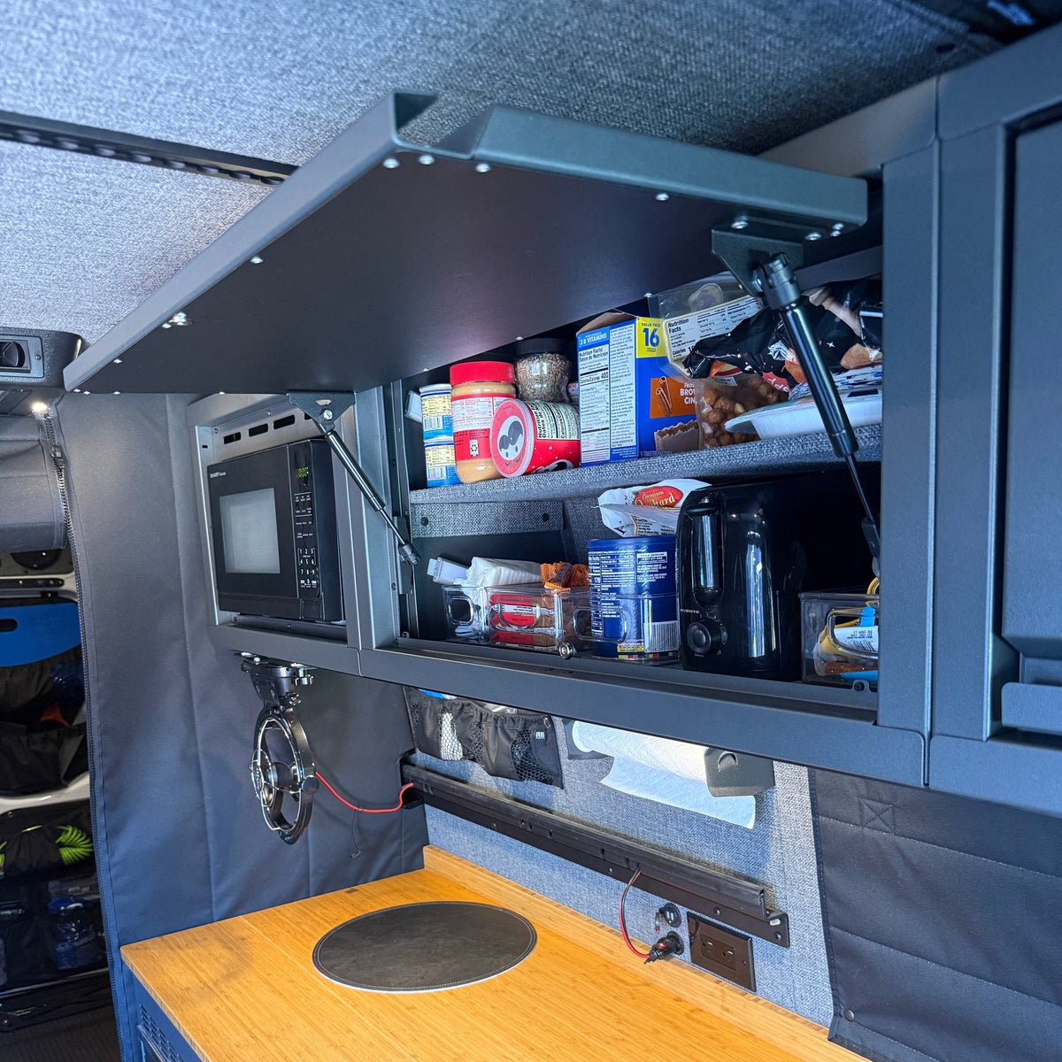 Sprinter Van Overhead Cabinet, 16"H x 14"D x 24"W