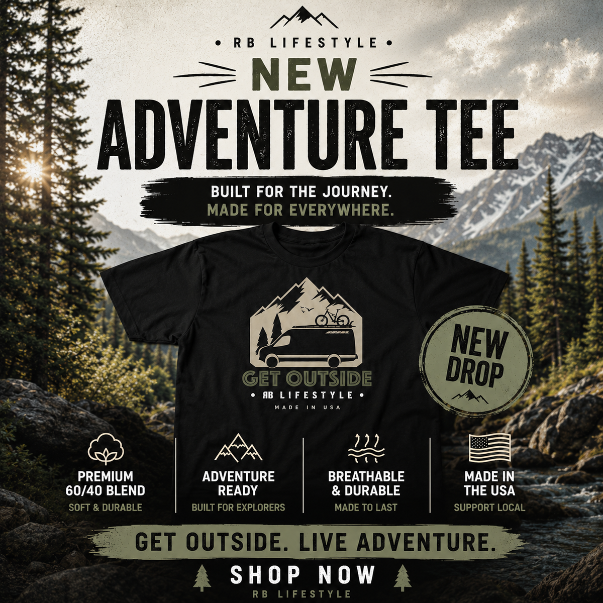 Get Outside Tee