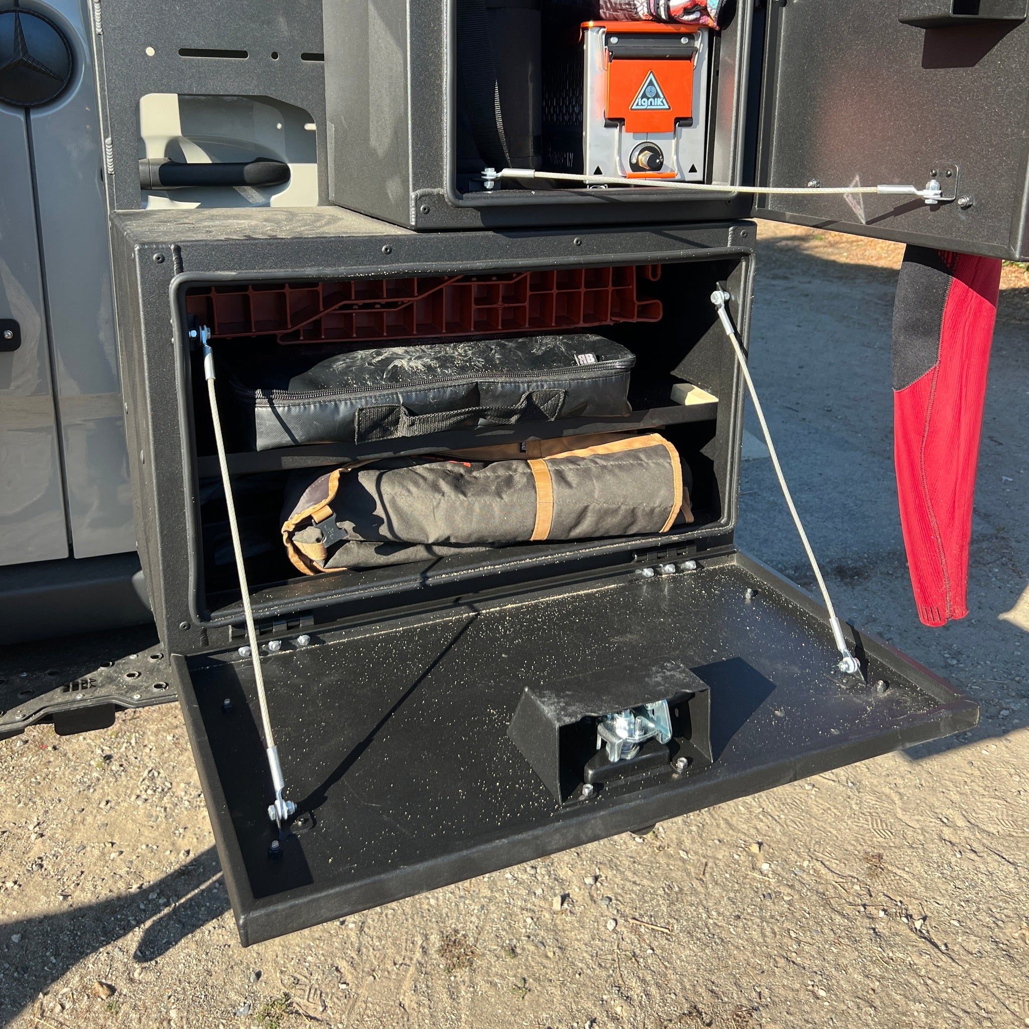 Rv Rear Storage Box Rear Door Storage Box - Small - RB Components