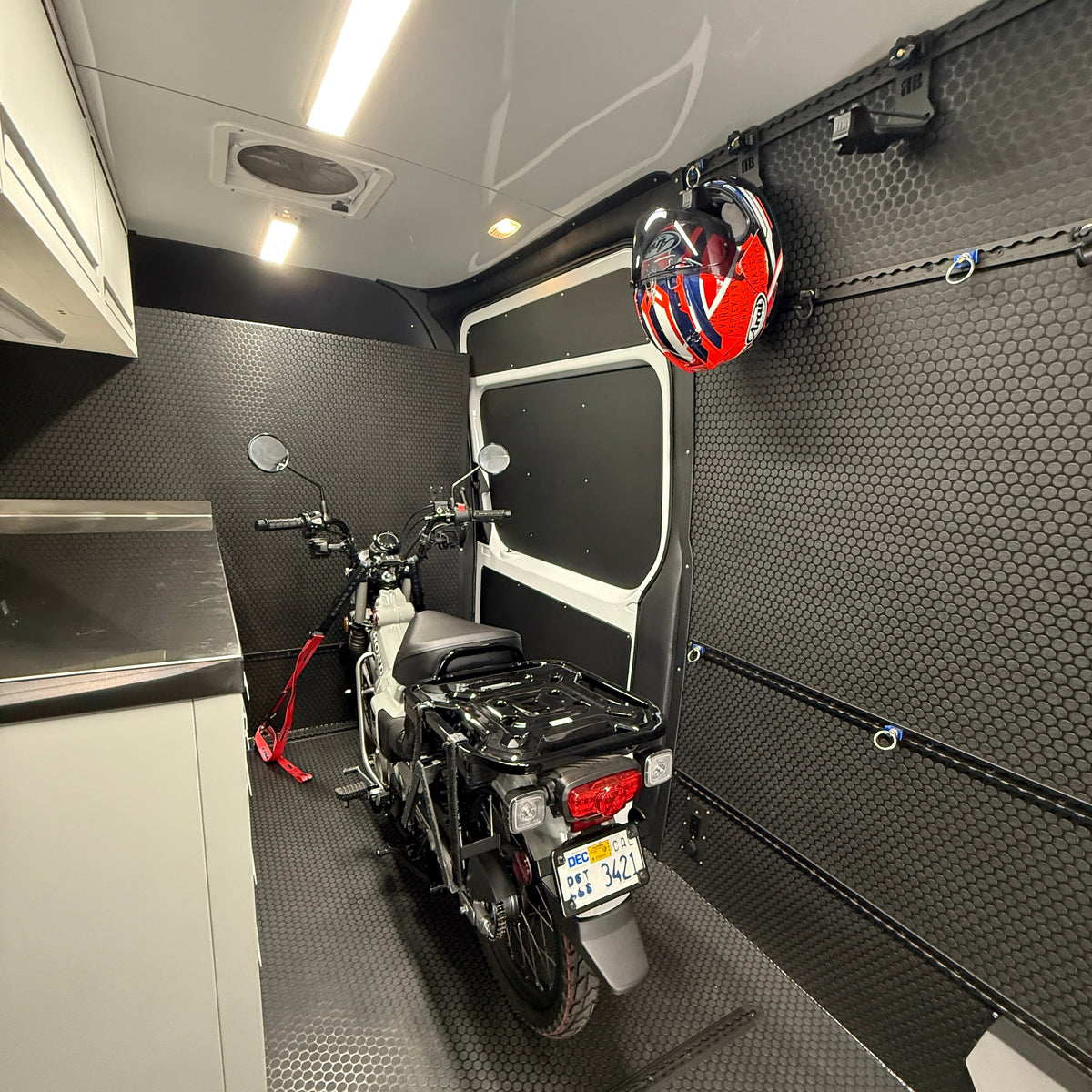 L-Track Helmet & Gear Hook