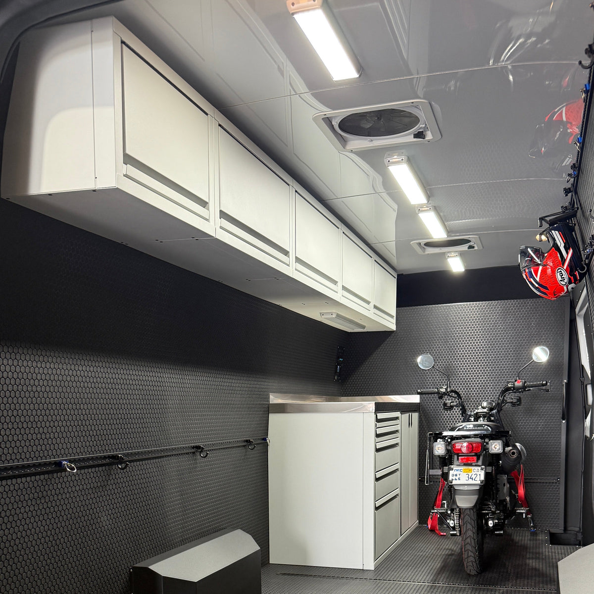 Sprinter Van Overhead Cabinet, 16"H x 14"D x 18"W