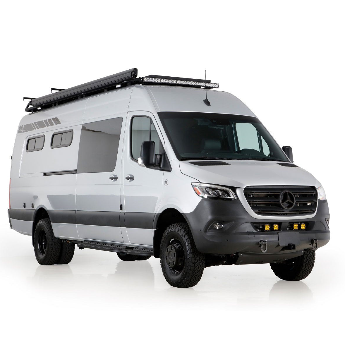 Black Slider Door Track for Sprinter Cargo & Passenger Vans