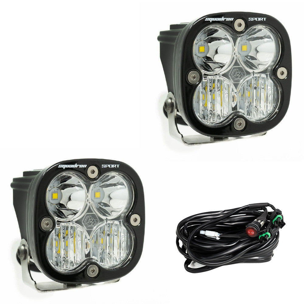 thumbnail image 2 of Motorcycle LED Auxiliary Light Kit With Connector Mount Brackets Wire 2 of 9