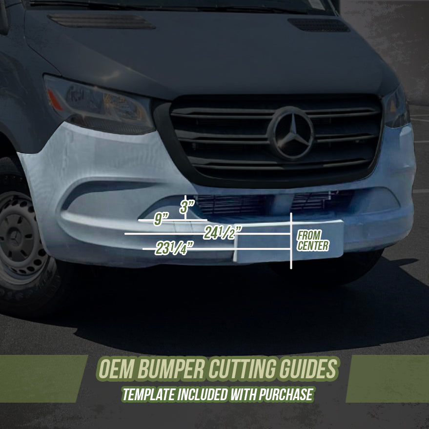 CAtuned Off-Road 2019+ Sprinter Front Bumper
