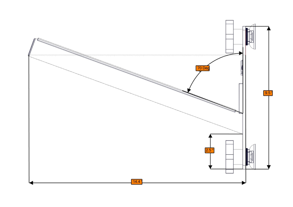 Single Board Rack - Long