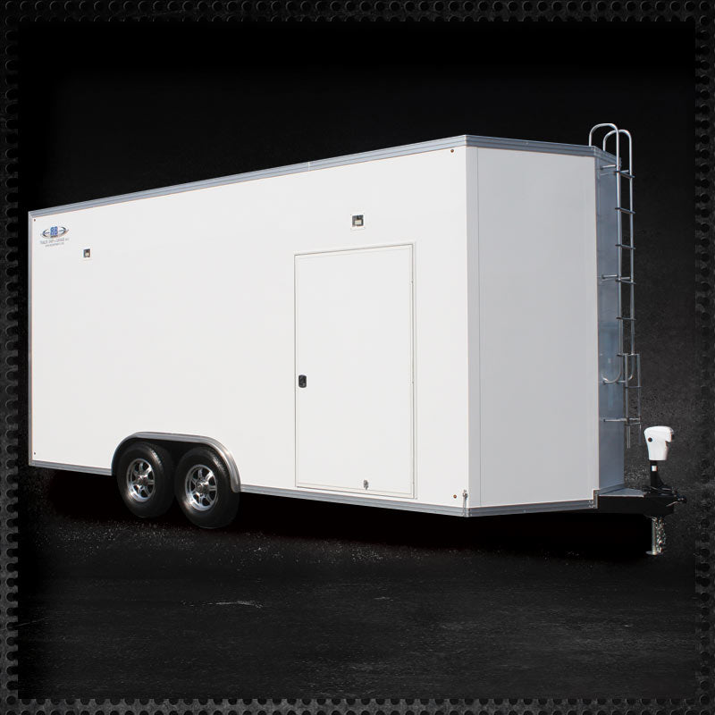 20' V Nose Motorsports Trailer Race Line Wheels