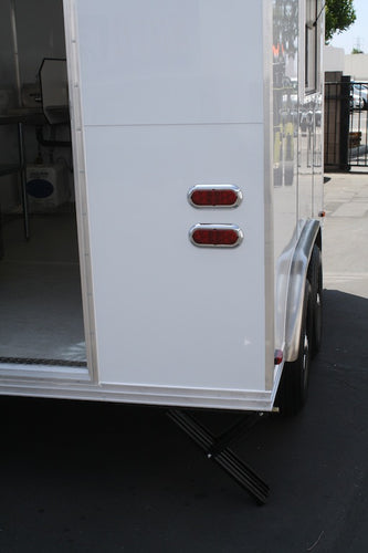 12' Concession Trailer - Waffle Machine