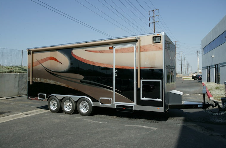22' Custom Paint Toy Hauler