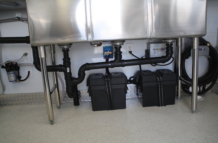 12' Concession Trailer - Waffle Machine