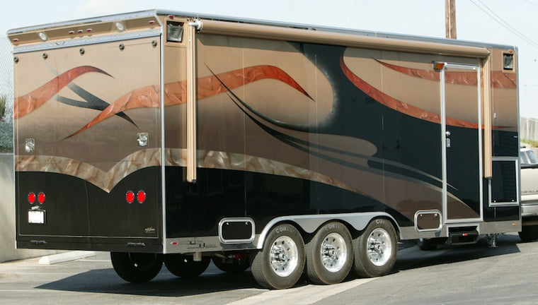 22' Custom Paint Toy Hauler