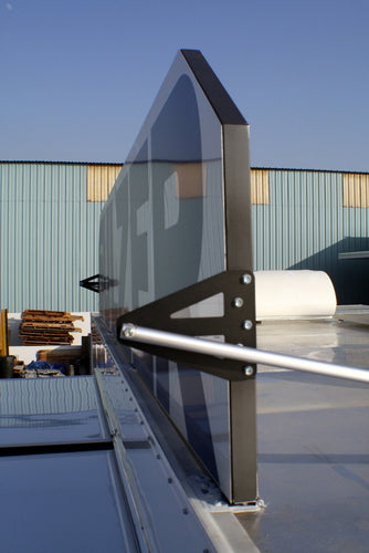 Sulzer Pumps 18' V-Nose Display Trailer