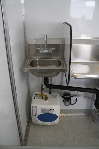 12' Concession Trailer - Waffle Machine