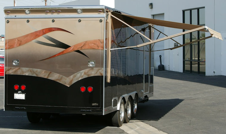 22' Custom Paint Toy Hauler