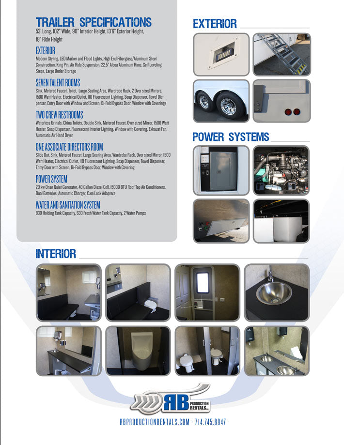 Studio Trailers - RB Components