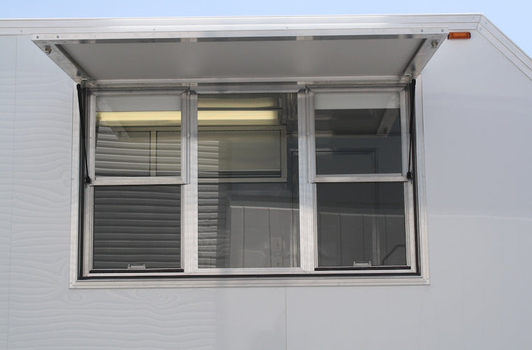 12' Concession Trailer - Waffle Machine