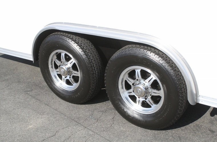 20' V Nose Motorsports Trailer Race Line Wheels