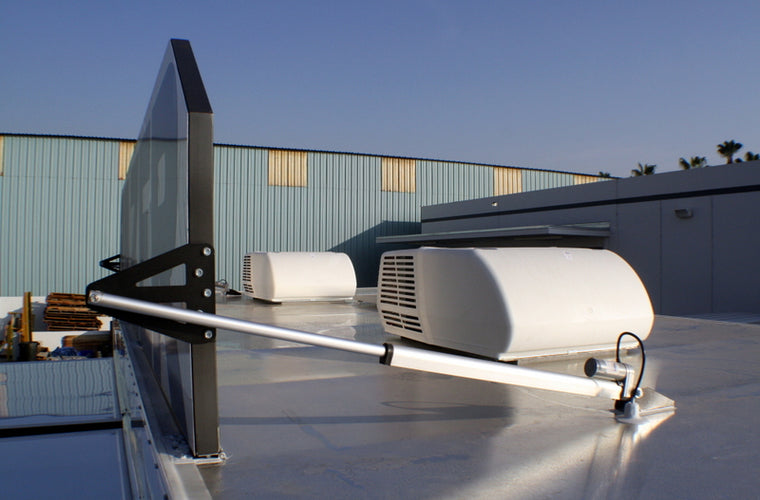 Sulzer Pumps 18' V-Nose Display Trailer