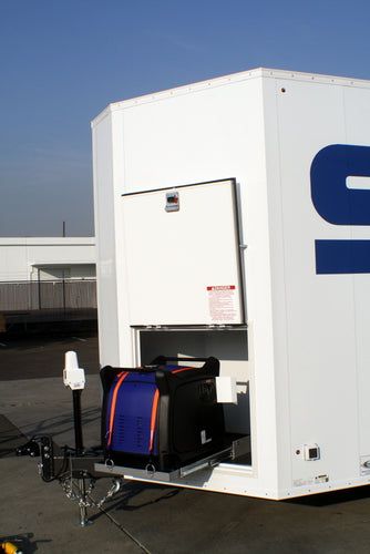 Sulzer Pumps 18' V-Nose Display Trailer