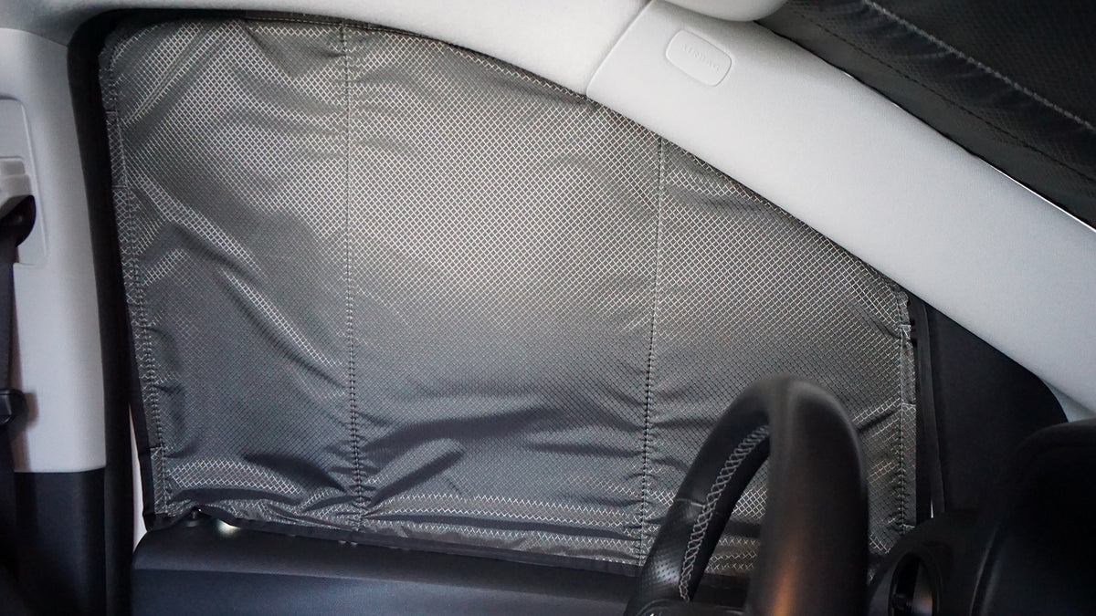 2016+ Metris Van Driver/Passenger - Magnetic Front Window Shade Kit