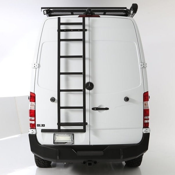 07+ Sprinter Van HD Rear Door Ladder - High Roof