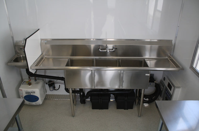 12' Concession Trailer - Waffle Machine