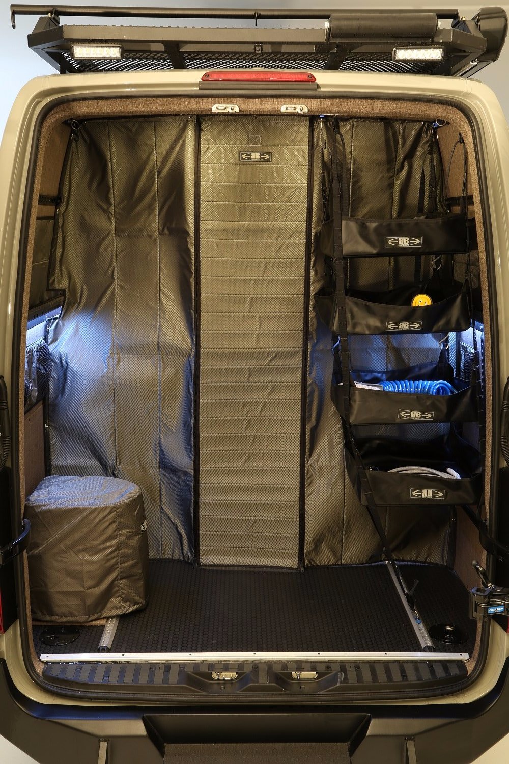 07+ Sprinter Van Fabric Partition Low Roof