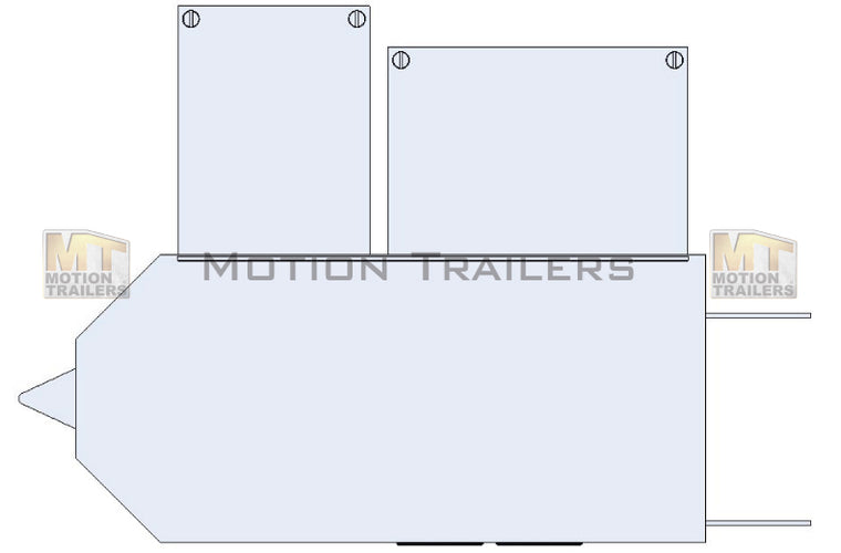 30' Mobile Marketing Trailer 3 Door