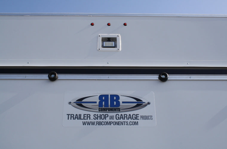 20' V Nose Motorsports Trailer Race Line Wheels