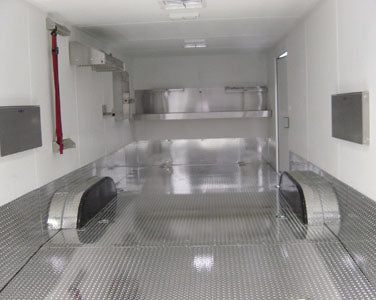 24' Race Trailer Diamond Plate