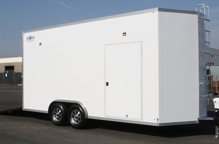 20' V Nose Motorsports Trailer Race Line Wheels