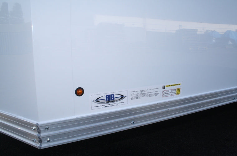 20' V Nose Motorsports Trailer Race Line Wheels