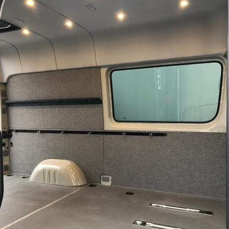2019+ Sprinter Van Wall Liner Kit, 170&quot; EXT, High Roof, CREW, Upholstered
