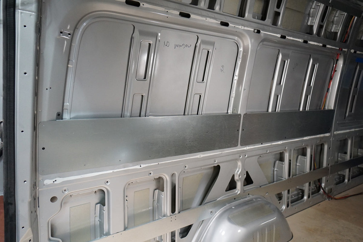 07+ Sprinter Van 170 - 36&quot; - 38&quot; High Panel Bed Wall Brace Kit