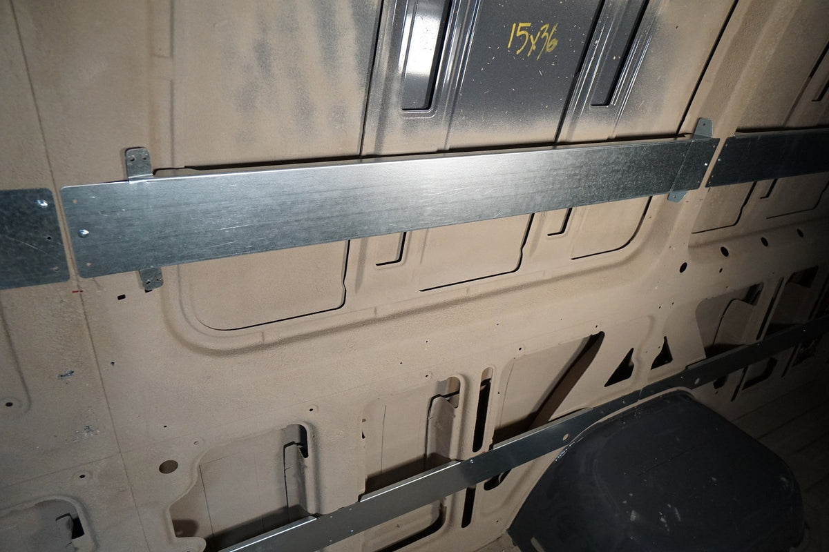 07+ Sprinter Van 170 EXT - 43&quot; - 45&quot; High Panel Bed Brace Kit