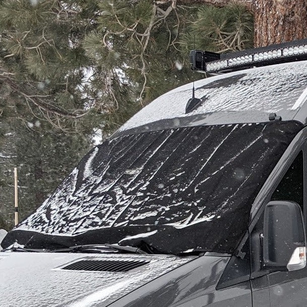 2007 + Sprinter Van Exterior Windshield Sun Shade/Snow Guard