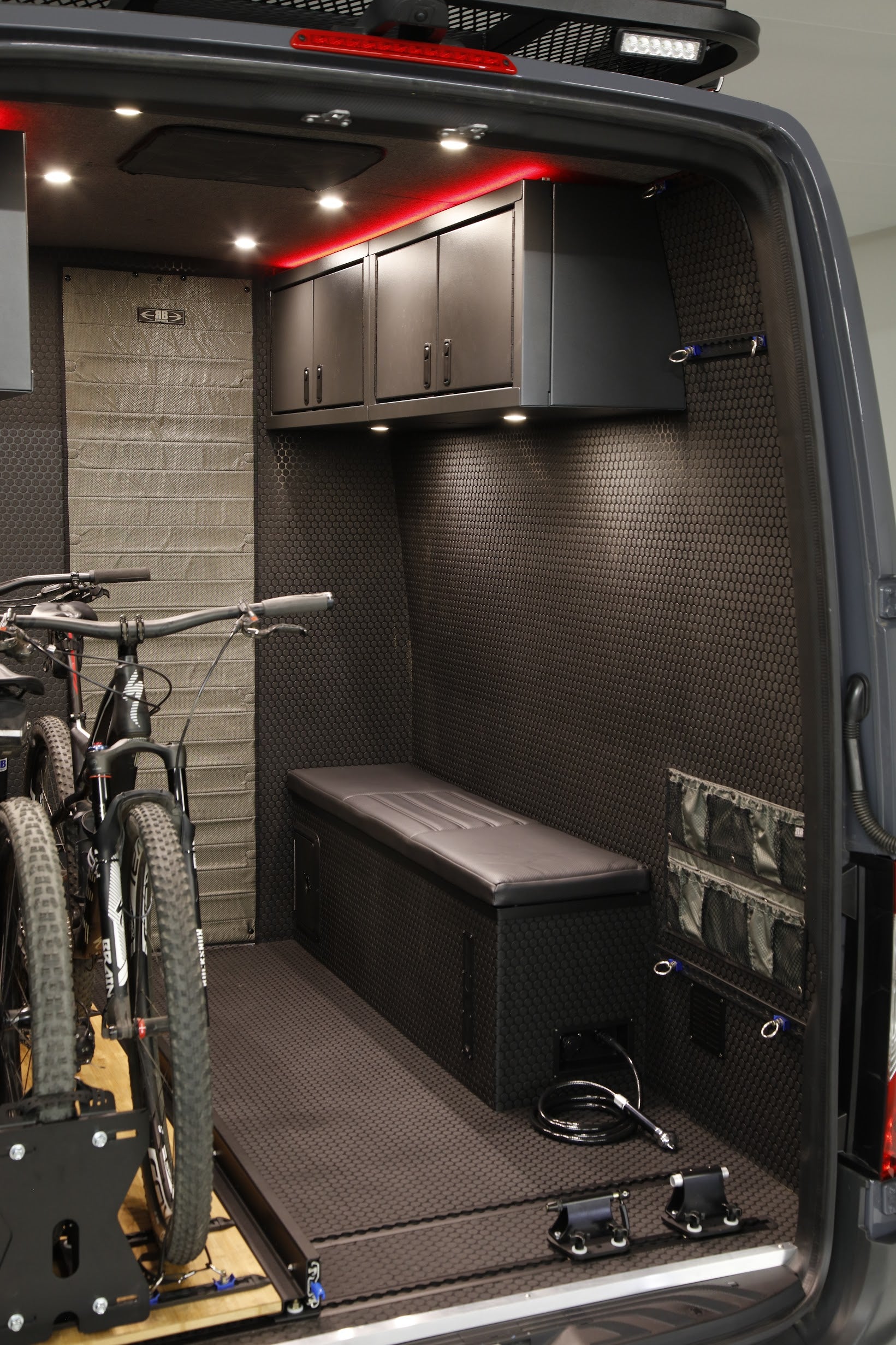Van Wall Rack Sprinter Van Wall Cabinet, 16