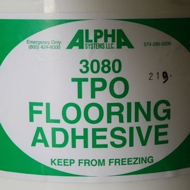 TPO Flooring - Coin Adhesive