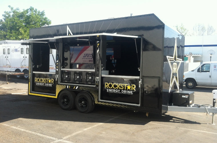 20ft Display Trailer Rockstar