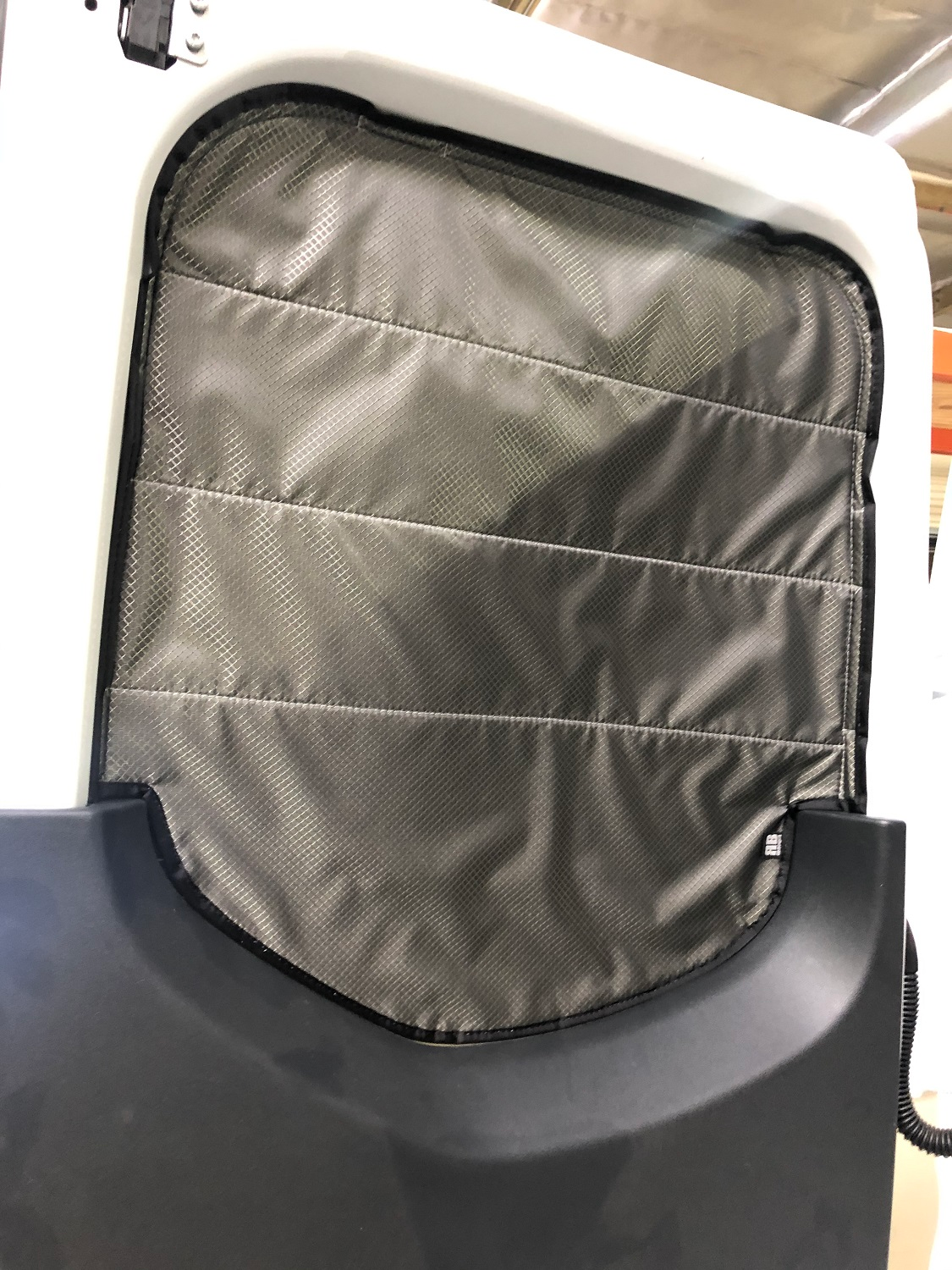 2019+ Sprinter Van Fabric - DS/PS Magnetic Rear Door Window Shade for - RB  Components