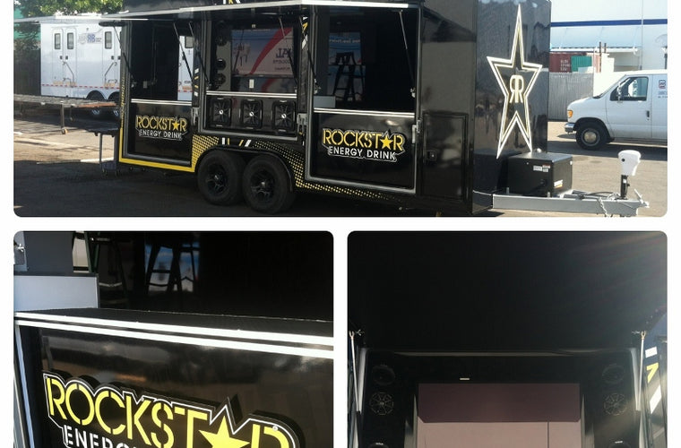 20ft Display Trailer Rockstar